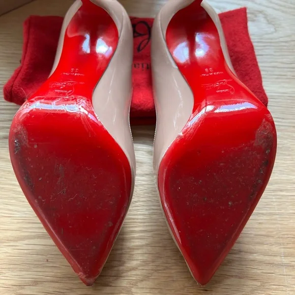 Christian Louboutin - Nude Pigalle Follies *WORN ONCE* - Picture 4 of 8